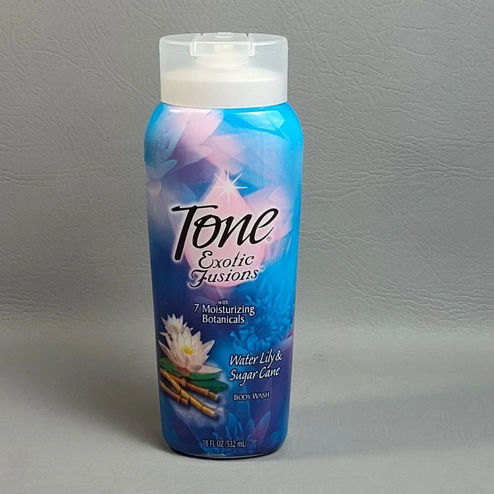 Tone Exotic Fusions‎ Water Lily & Sugar Cane Body Wash RARE DISCONTINUED 18 oz